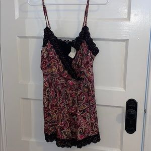 Paisley romper